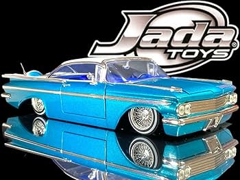 Amazon.co.jp: Jada Toys '59 シボレー インパラ ロー 青 : おもちゃ